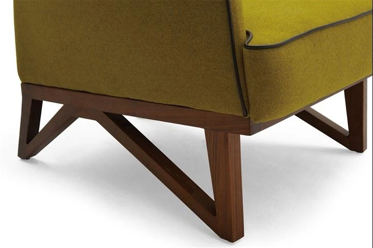 Villa Apartment Lounge Chair Hotel Lobby Single Sofa Hotel Bedroom Leisure Chair