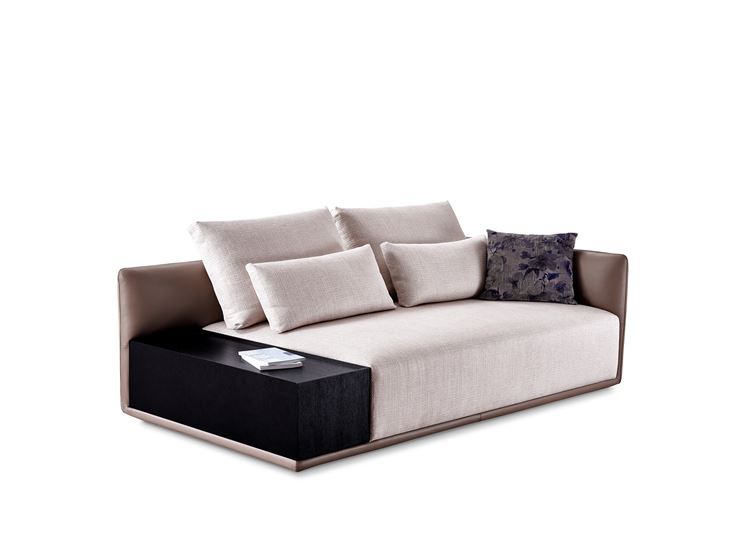 Custom Villa Leather Sectional Sofa